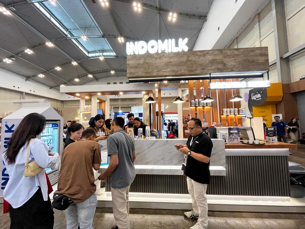 Indomilk di Jakarta Coffee Week 2023. Dok. A. Firdaus/Medcom