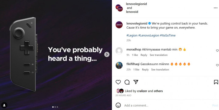 Lenovo Legion Go Bakal Hadir di Indonesia, Siap Lawan Asus ROG Ally
