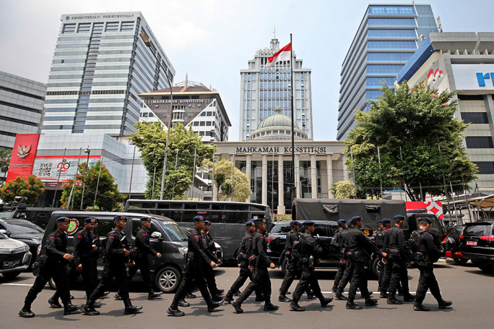 Jelang Putusan MKMK, Polisi Kerahkan Ribuan Personel