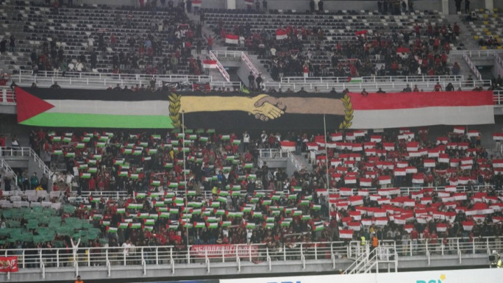Tegas, PSSI tidak Melarang Bendera Palestina Berkibar di Stadion