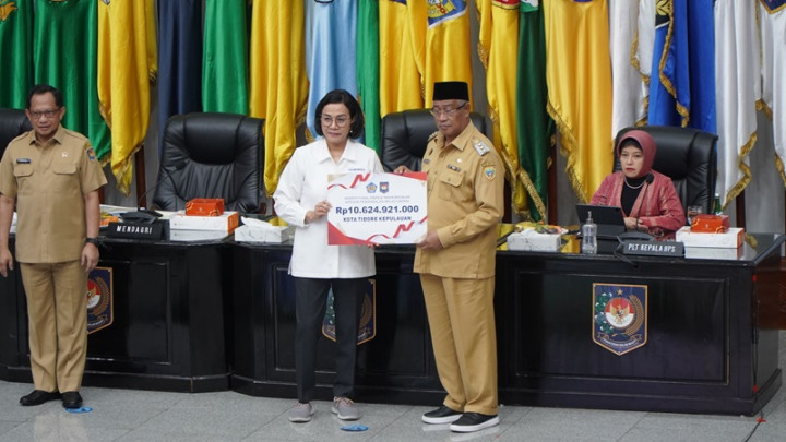 Selama 2023, Kota Tidore Kepulauan 3 Kali Dapat Dana Insentif Fiskal