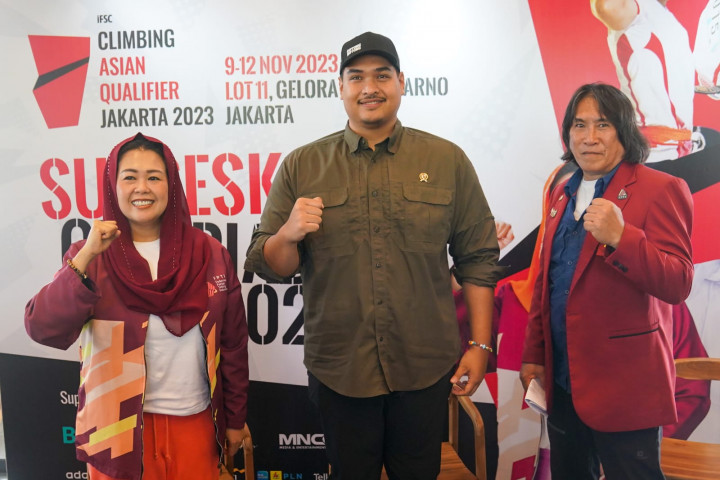 Kemenpora Dukung Penuh IFSC Asian Qualifier 2023 di Indonesia