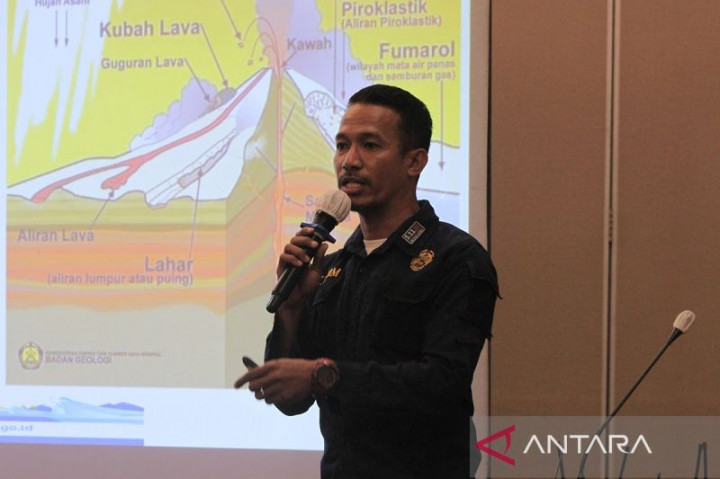 PVMBG Imbau Warga di Lereng Gunung Ine Lika Waspada Bau Gas Menyengat