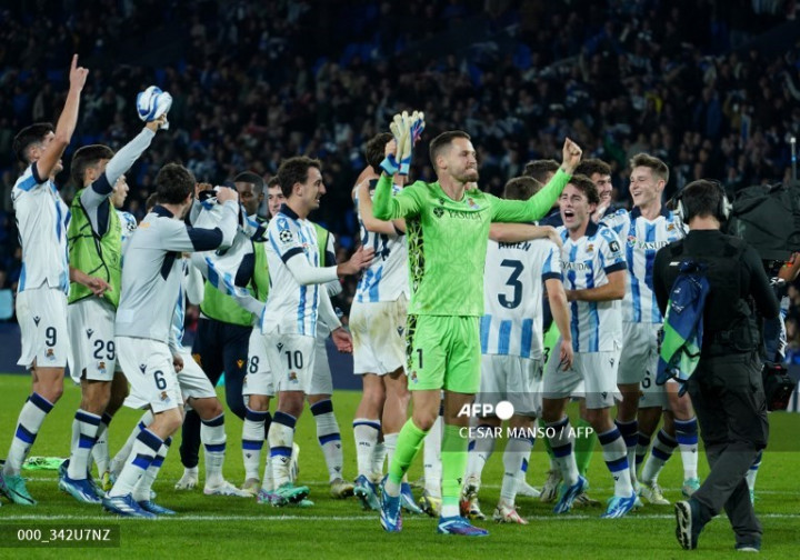 Hasil Liga Champions: Inter dan Sociedad Lolos ke Fase <i>Knock Out</i>
