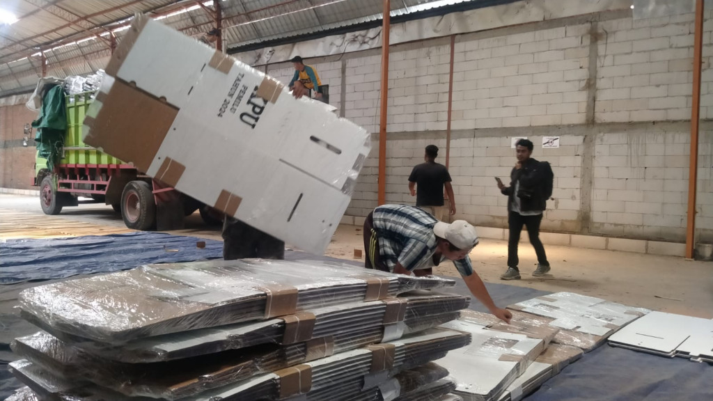 KPU Jepara Terima 1.835 Kotak Suara Pemilu 2024