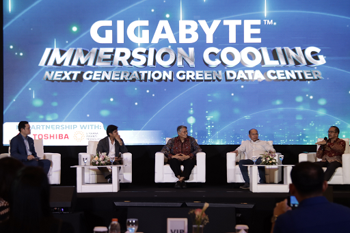Event peluncuran Immersion Cooling oleh Gigabyte. (Foto: Dok. Istimewa)