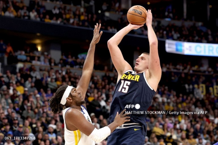 NBA: Jokic Pimpin Nuggets Bungkam Warriors