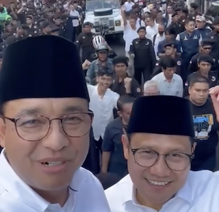 Populi Center: Elektabilitas Anies dan Muhaimin Meningkat