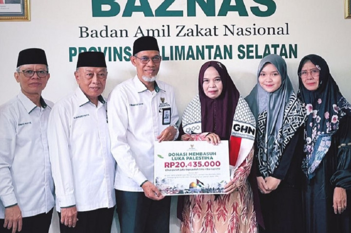 Baznas Kalsel Galang Donasi Bantu Palestina