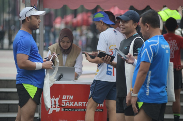 BTN Massifkan Penggunaan <i>Mobile Banking</i> di Jakarta Run 2023