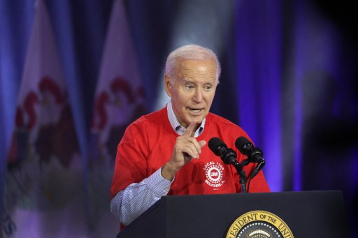 Demonstran Pro-Palestina Ganggu Pidato Biden Desak Gencatan Senjata