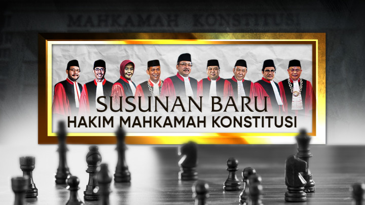 Susunan Baru Hakim Mahkamah Konstitusi