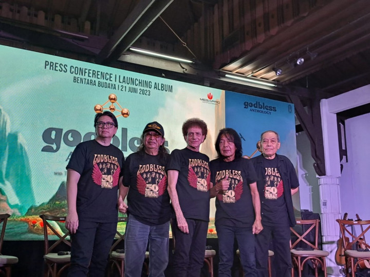 God Bless Gelar Konser Emas 50 Tahun Malam Ini