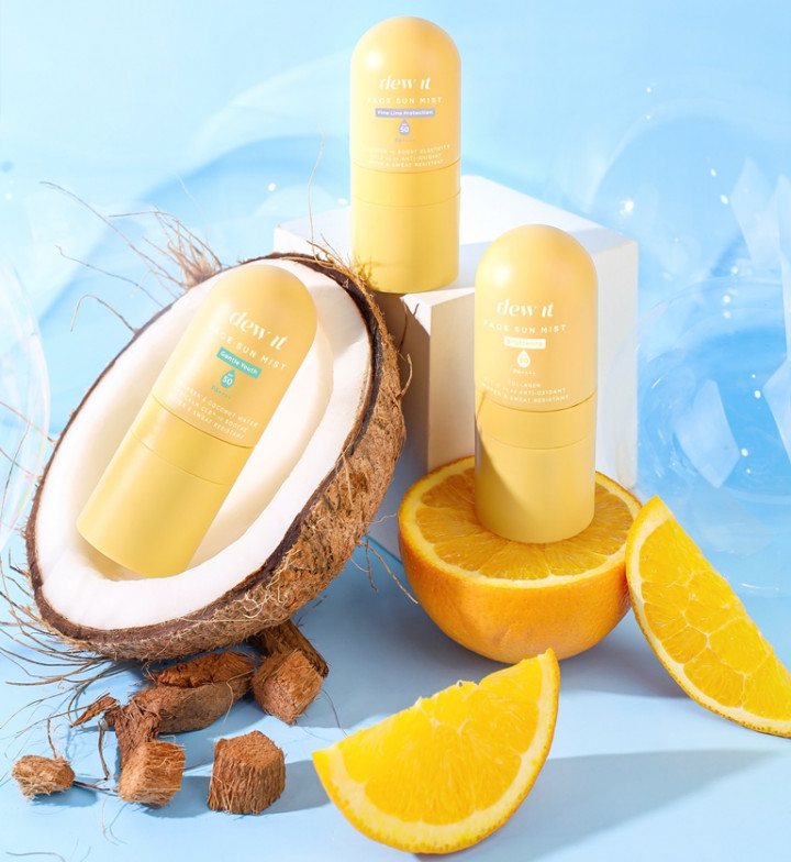 Dew It Kenalkan Inovasi Sunscreen dengan Kandungan SPF Kalogen