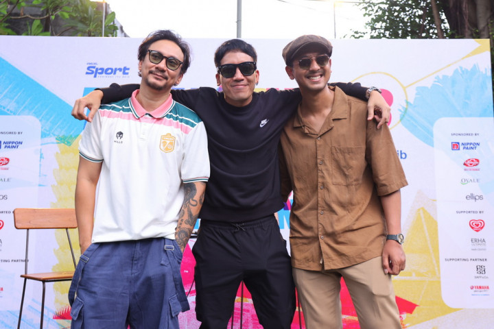 Vincent dan Duta Sheila on 7 Tanding Lawan Artis Malaysia di Tepok Bulu 2023