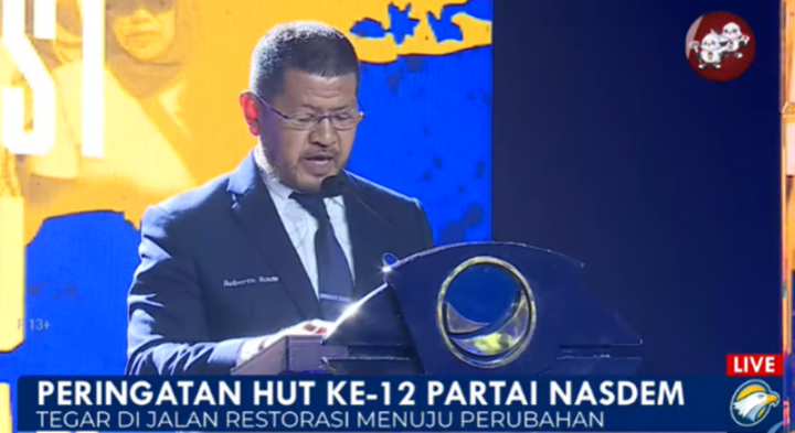 Tema Hut ke-12 Partai NasDem Tegar di Jalan Restorasi Menuju Perubahan, Ini Penjelasannya