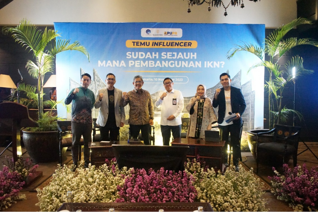 Kegiatan Temu Influencer “Sudah Sejauh Mana Pembangunan IKN di Jakarta, Sabtu, 11 Movember 2023. Istimewa