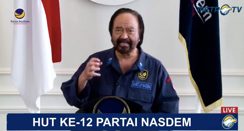 Ketua Umum Partai NasDem Surya Paloh.