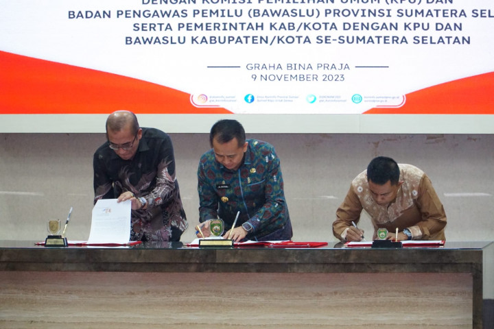Pj Gubernur Sumsel Sebut 40% Anggaran Pilkada Telah Disediakan