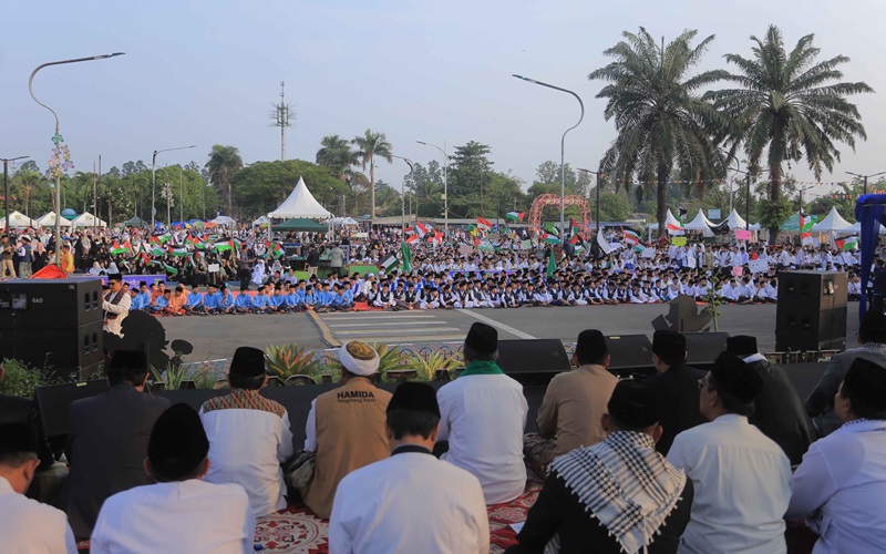 Hari Santri di Kota Tangerang Jadi Momen Doakan Palestina