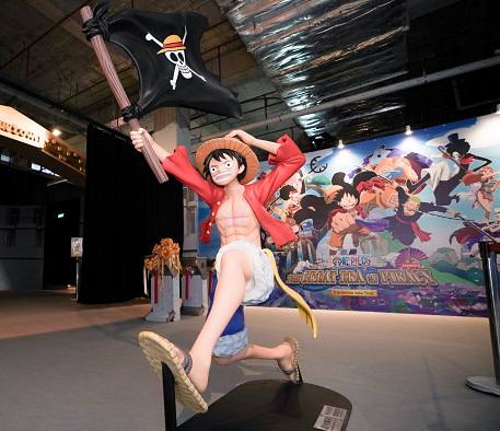 Pameran 'The Great Era of Piracy' One Piece di Mall of Indonesia, Jakarta. (Foto: Dok. Istimewa)