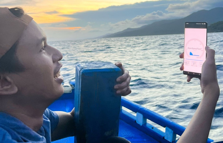 Telkomsel dan ZTE Luncurkan Aplikasi MarineMobile, Nelayan Bisa Akses 5G di Tengah Laut
