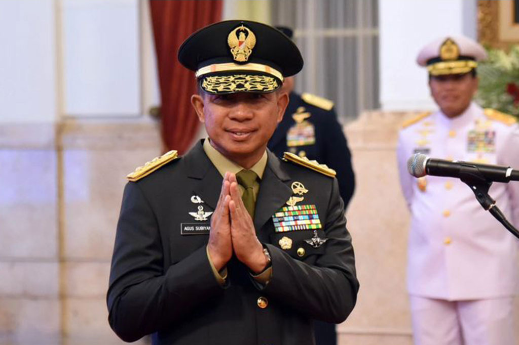 Calon Panglima TNI Jenderal Agus Subiyanto. Foto: BPMI Setpres