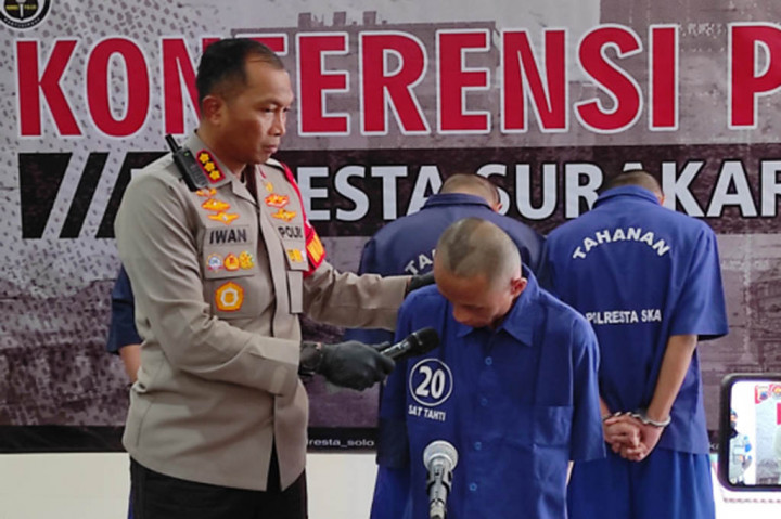 Resmob Polresta Solo Buru dan Tangkap Komplotan Copet dari Bandung