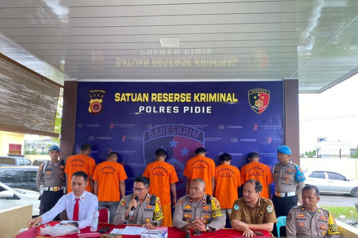 Komplotan Pencuri Alat Kesehatan Milik Dinkes Pidie Aceh Diringkus