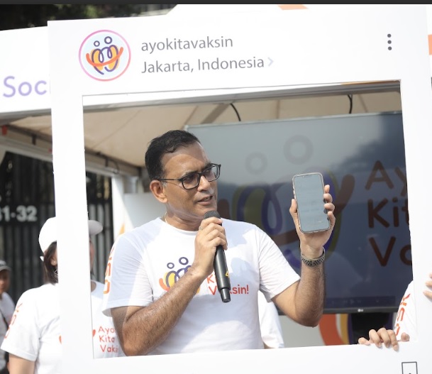 President Director & General Manager GSK Indonesia, Manish Munot. Dok. Ist