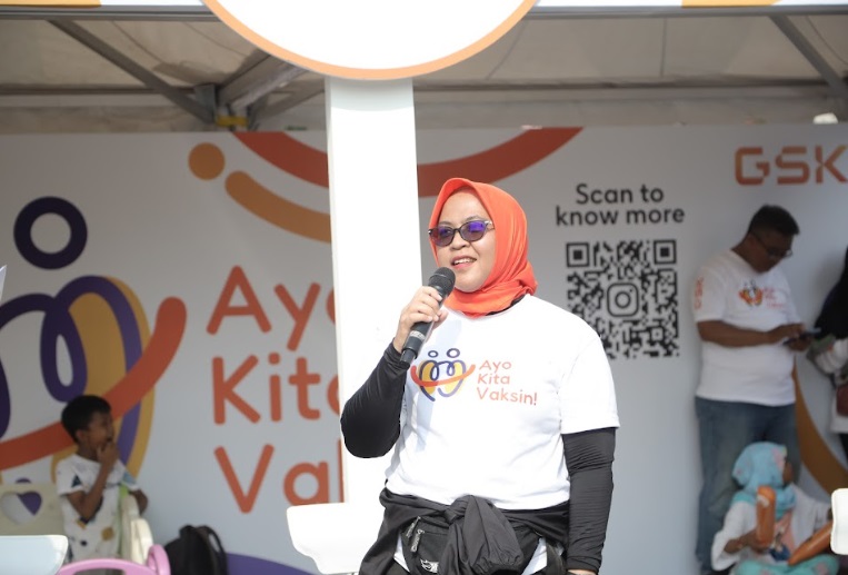 dr. Deliana dalam sesi Health Talk pada peluncuran Instagram, Facebook page, dan TikTok 'Ayo Kita Vaksin' yang diinisiasi oleh PT Glaxo Wellcome Indonesia (“GSK”). Dok. Ist