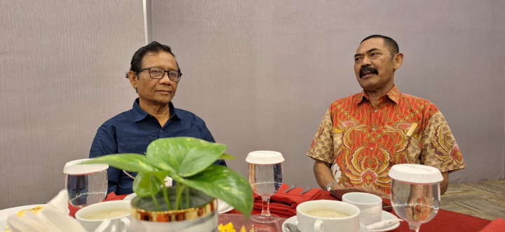 Bertemu Mahfud MD, FX Rudy Pastikan Mahfud Tak Hanya Jadi Wapres Ban Serep