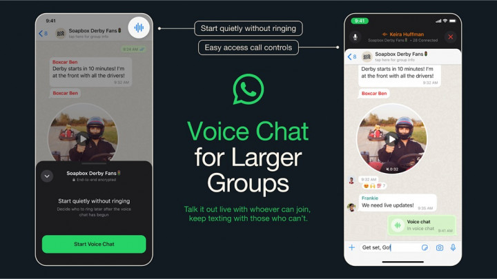 Cek Deh, Whatsapp Rilis Fitur Baru ‘Voice Chat’ Apa Fungsinya?