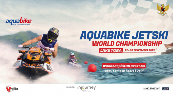 Aquabike Jetski Diikuti Ratusan Pembalap Internasional dan Digelar di Danau Toba