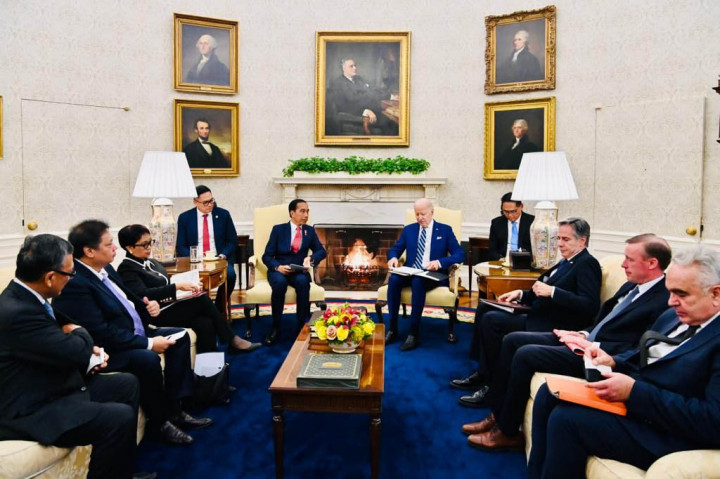 Jumpa Biden, Jokowi Ajak AS Berkontribusi untuk Perdamaian Global