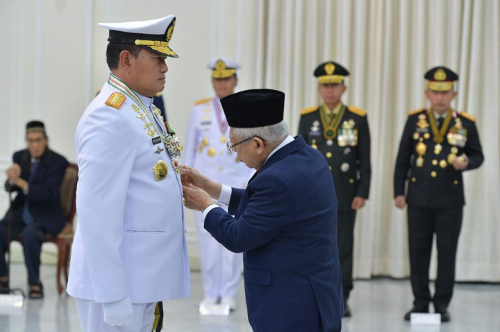 Wapres Anugerahkan Bintang Yudha Dharma Utama kepada Panglima TNI Yudo Margono