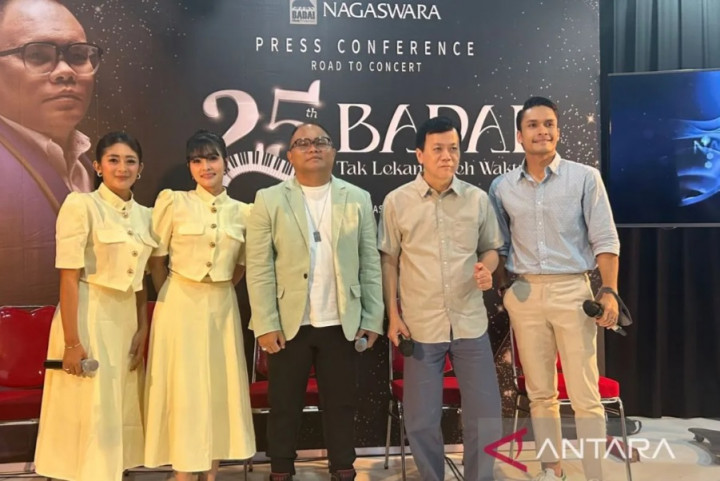 Gelar Konser Perayaan 25 Tahun, Badai Gandeng Randy Pangalila dan Duo Anggrek