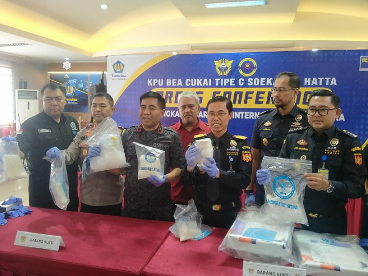 1,2 Kg Sabu Asal Kamerun Gagal Diselundupkan ke Indonesia