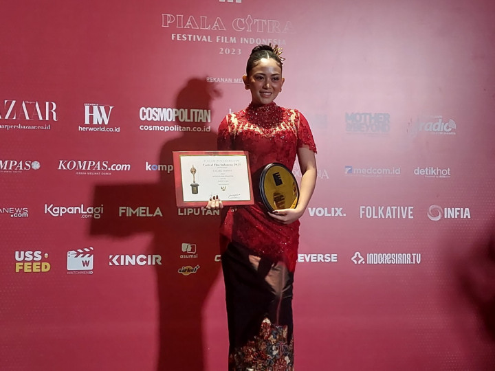 Pertama Kali Main Film, Rachel Vennya Raih Piala Citra FFI 2023