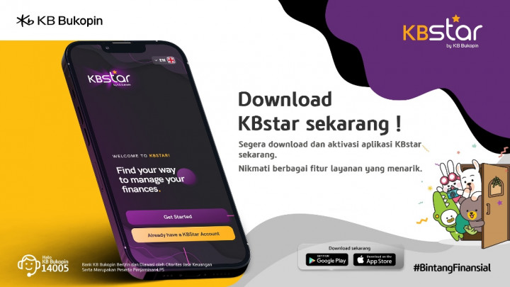 Catat Tanggalnya! Bank KB Bukopin Alihkan Layanan <i>Digital Banking</i> ke Aplikasi KBstar pada 30 November 2023