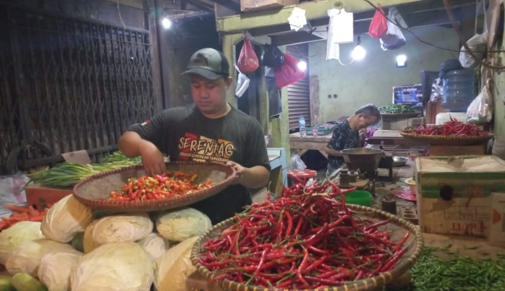 Masih Mahal, Harga Cabai Rawit Merah di Tangsel Rp120 Ribu per Kg