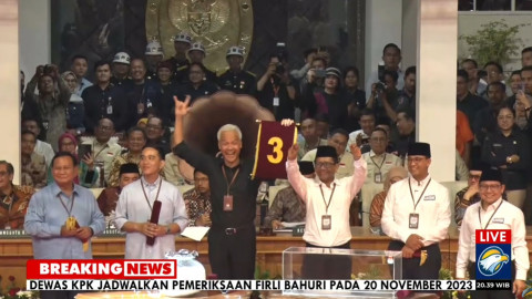 Ganjar Singgung Drakor dan KKN saat Pidato di KPU, Sindir Siapa?