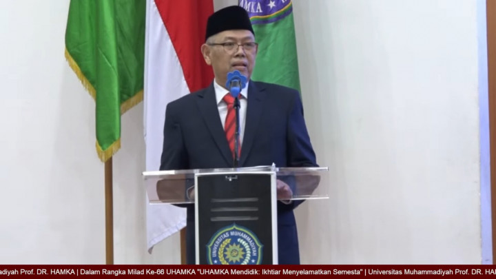 Milad ke-66 Tahun, Uhamka Gaungkan Visinya Sebagai Prophetic Teaching University