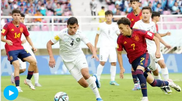 U-17 World Cup results: Fierce, Spain vs Uzbekistan ends 2-2