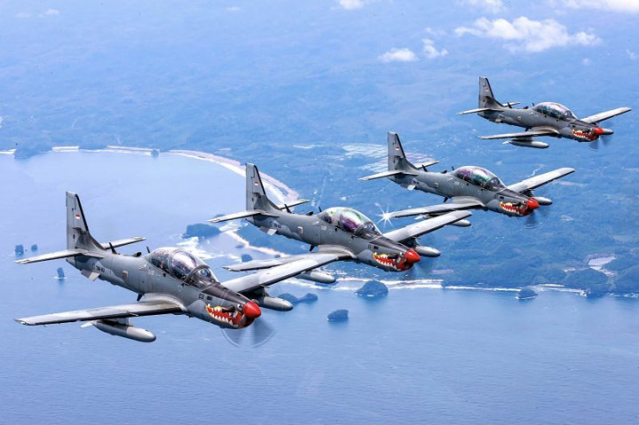 TNI AU Pastikan Pesawat Super Tucano dalam Kondisi Prima