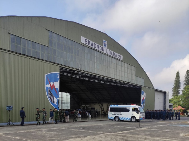 4 Jenazah Awak Pesawat Super Tucano Disemayamkan di Lanud Abdulrachman Saleh Malang