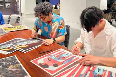 Kunto Aji dan Antonio Reinhard Galang Dana untuk Palestina Lewat Kolaborasi Karya