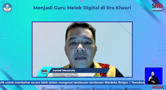 Begini Cara Disdik Kabupaten Nias Bikin Guru Melek Digital