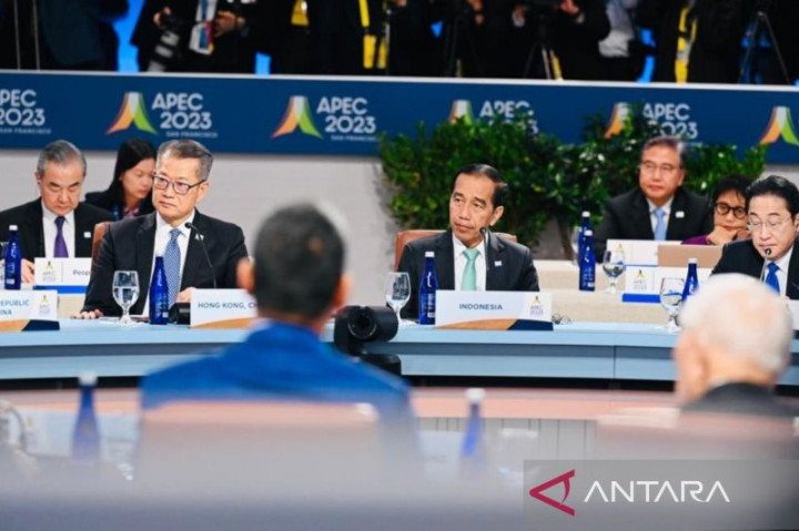 Jokowi Singgung Hak Hidup Masyarakat Gaza di Retreat KTT APEC
