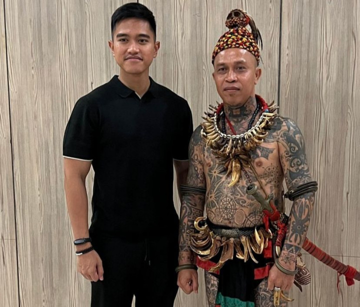 Bertemu Panglima Jilah di Kalbar, Kaesang Mengaku Tak Bahas Politik